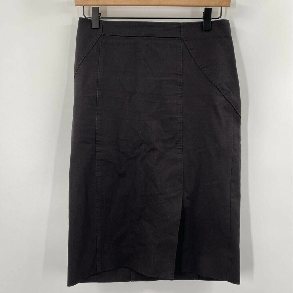 Banana Republic Pencil Skirt Stretch Front Slit